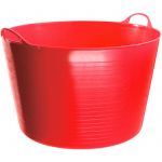 60lt Red Flexi-Fill Flexible Tub/Trug 